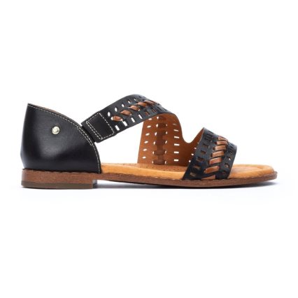 Women's Pikolinos ALGAR Flat Sandals Black | NZ LQ21839